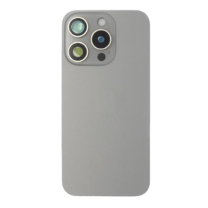 Tapa trasera  para  iPhone 15 Pro  Con Lente de Cámara Gris+Magsafe