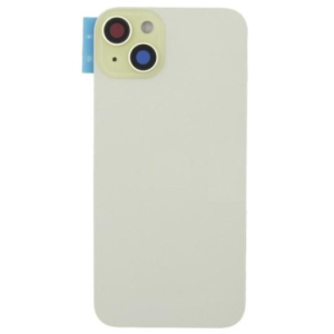 Tapa trasera  para  iPhone 15 Plus Con Lente de Cámara Amarillo+Magsafe
