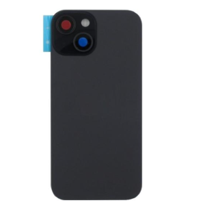 Tapa trasera  para  iPhone 15  Con Lente de Cámara Negro+Magsafe