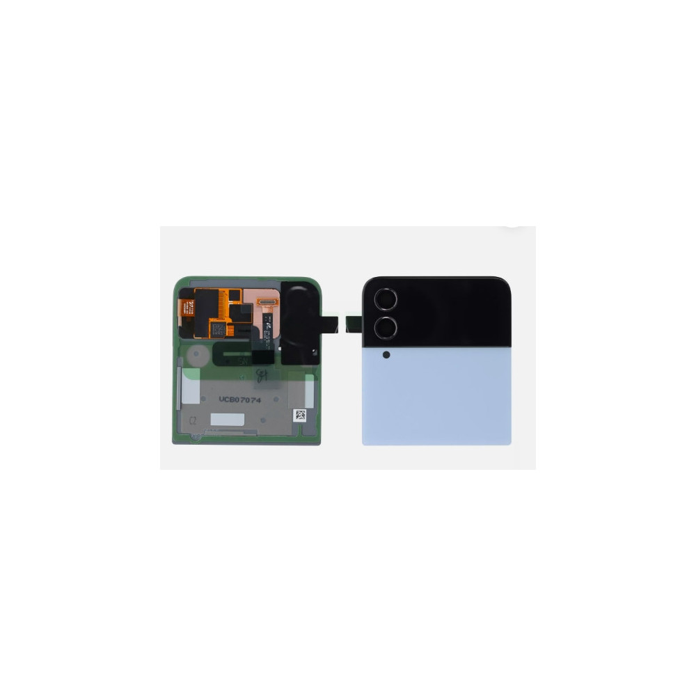 Pantalla Samsung Z Flip 4 5G / F721 Exterior Azul (Original Service Pack)