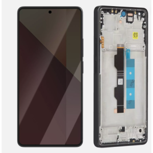 Pantalla para Mi Redmi Note 13 Pro 4G Con Marco Negro (Original Service Pack)