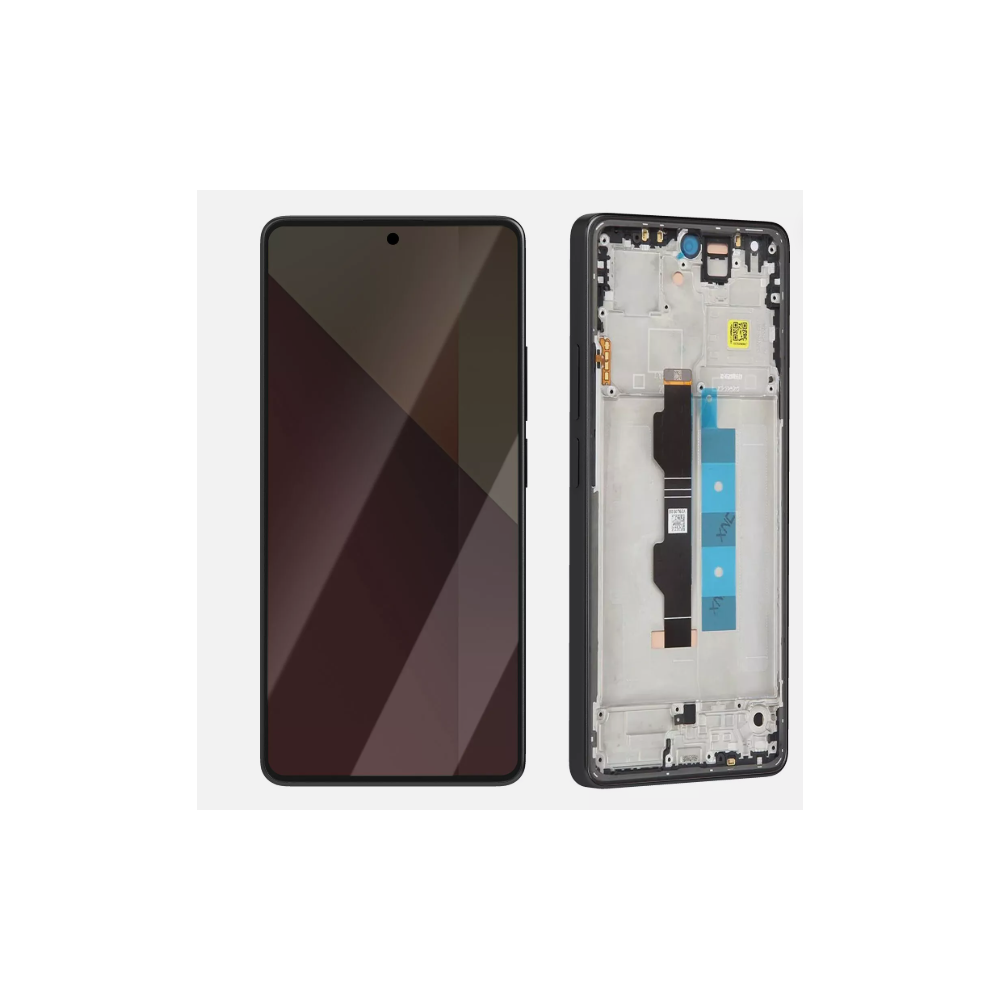 Pantalla para Mi Redmi Note 13 Pro 4G Con Marco Negro (Original Service Pack)