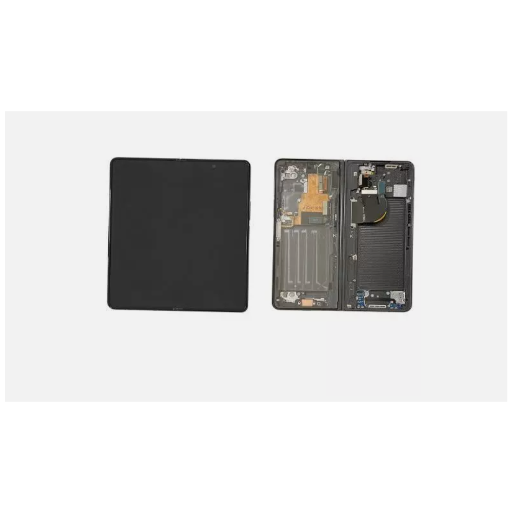 Pantalla completa Samsung Z Fold 5 (F946) Interna Con Marco Negro (Original Service Pack)