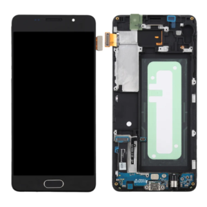 Pantalla completa para Samsung A5 2016 (A510) Con Marco Negro (Original Service Pack)