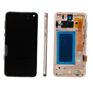 Pantalla para Samsung S10E /G970 Rosa (Original Service Pack)