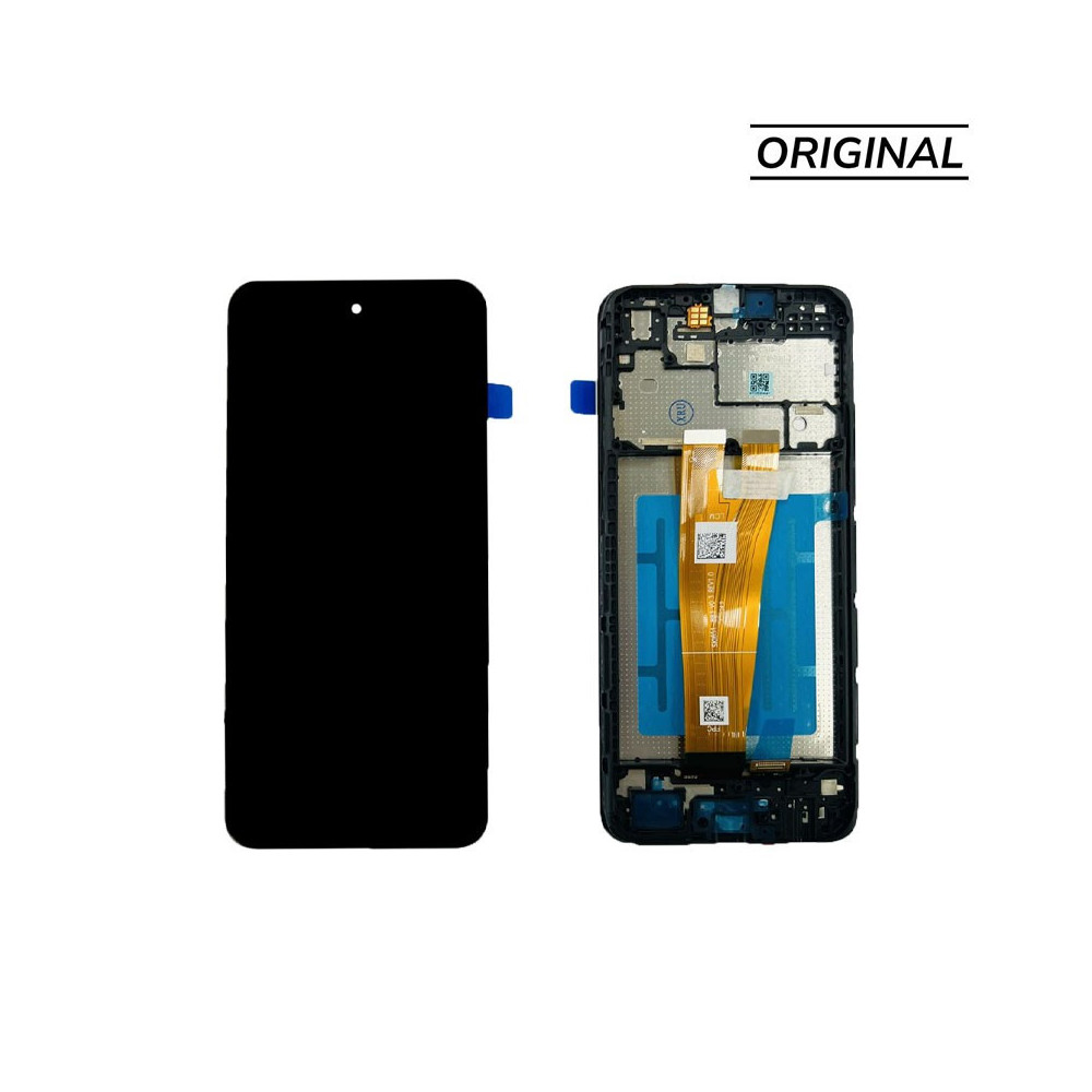 Pantalla completa para Samsung A04 2022/A045 Con Marco Negro (Original)