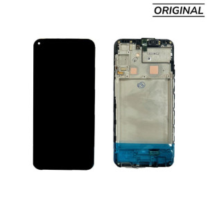 Pantalla completa para Samsung A24 4G 2023 (A245) Con Marco Negro (Original Service Pack)
