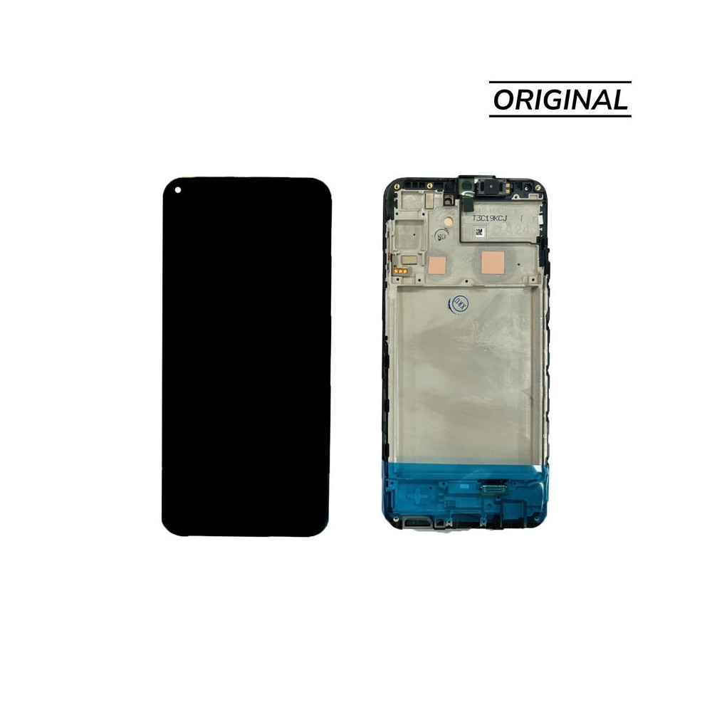 Pantalla completa para Samsung A24 4G 2023 (A245) Con Marco Negro (Original Service Pack)