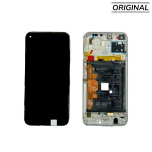 Pantalla completa para Huawei P40 Lite (2020) JNY-L21A Con Marco Brathing Crystal (Original Service Pack)