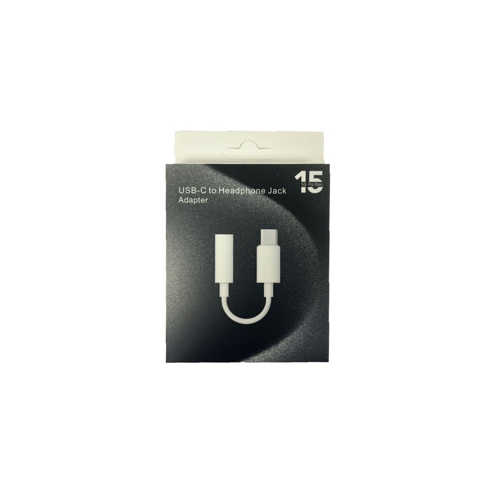 Adaptador Cable OTG  Tipo-C a Audio Jack Premium