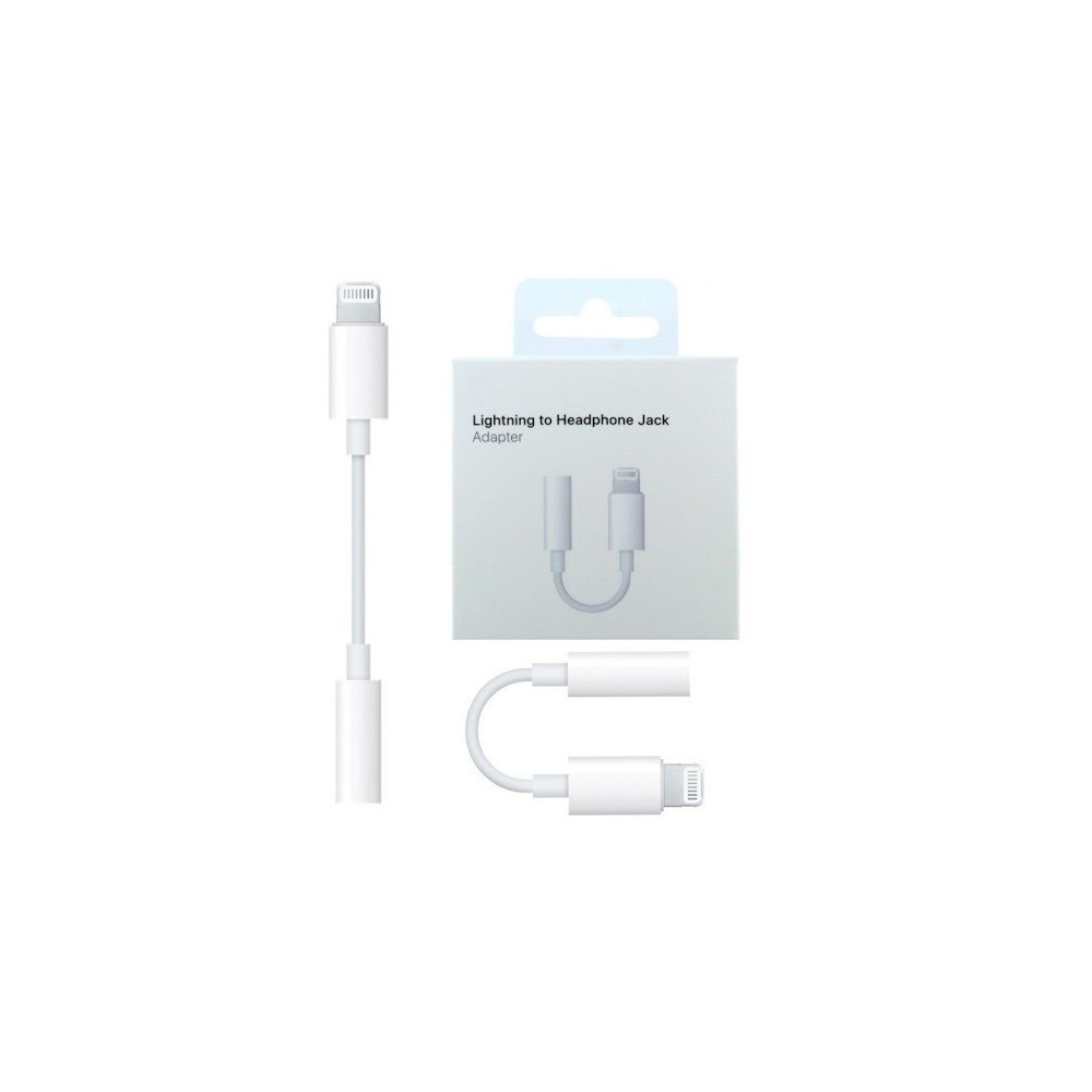 Adaptador Cable OTG Lightning a Audio Jack Premium