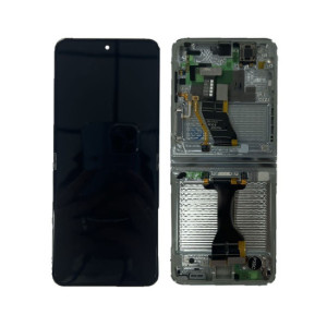 Pantalla completa para Samsung F731 (Z Flip 5 5G 2023) Interna Con Marco verde (Original)