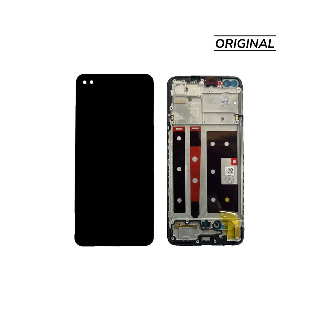 Pantalla completa para OPPO Reno 4 Lite Con Marco Negro (Original)