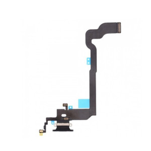 Flex de carga para iPhone X Negro Original