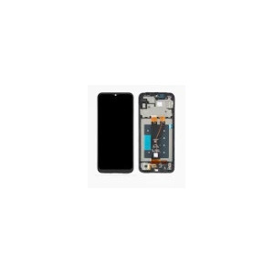 Pantalla completa para Samsung A145F/A146B (A14 4G/5G) Con Marco Negro (Original Service Pack)