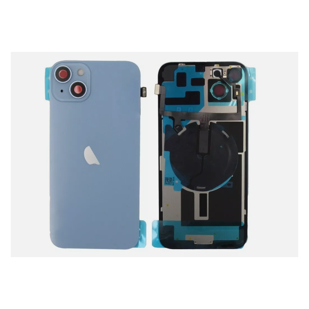 Chasis con Tapa para Iphone 14 Plus con lentes y MagSafe Azul