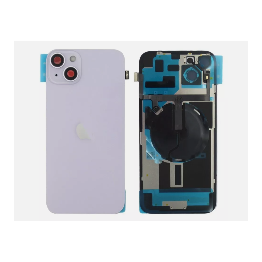 Chasis con Tapa para Iphone 14 Plus con lentes y MagSafe Morado