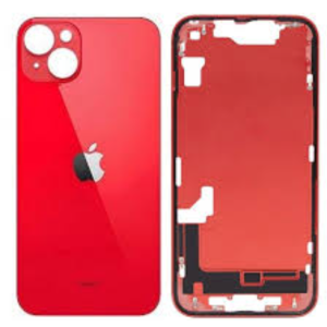 Chasis con Tapa para Iphone 14 con lentes y MagSafe Rojo