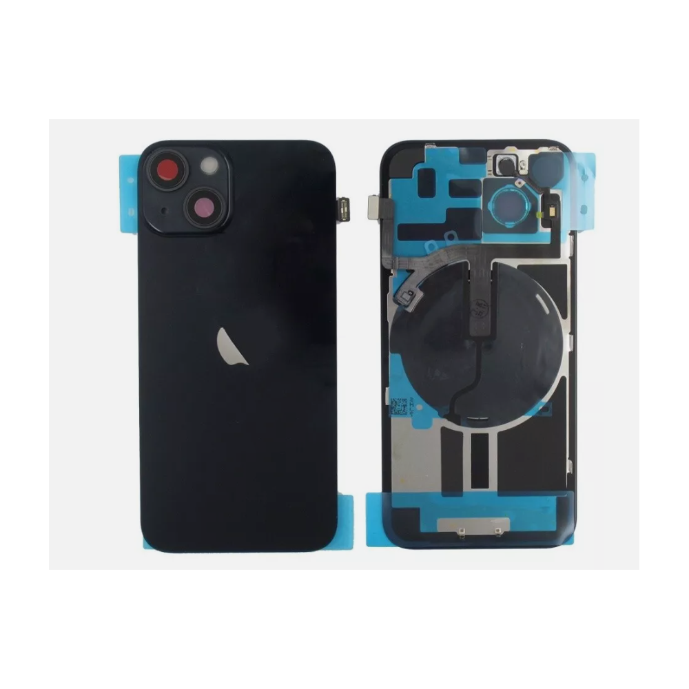Chasis con Tapa para Iphone 14 con lentes y MagSafe Negro