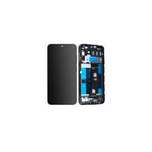 Pantalla completa para Samsung A145P/A145R (A14 4G 2023) Con Marco Negro (Original Service Pack)