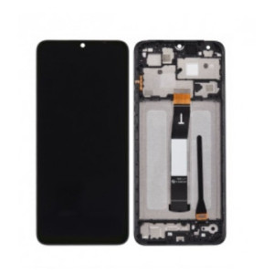 Pantalla Completa Redmi 12C 2023 Con Marco Negro (Original)