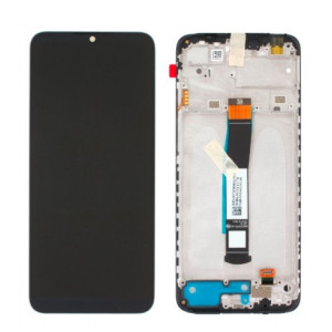 Pantalla Redmi 10C/Poco C40 2022 CON MARCO Negro (Original)