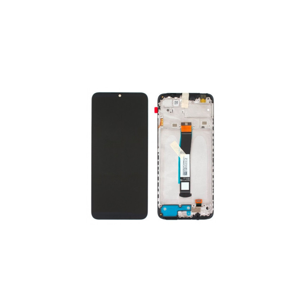 Pantalla Redmi 10C/Poco C40 2022 CON MARCO Negro (Original)