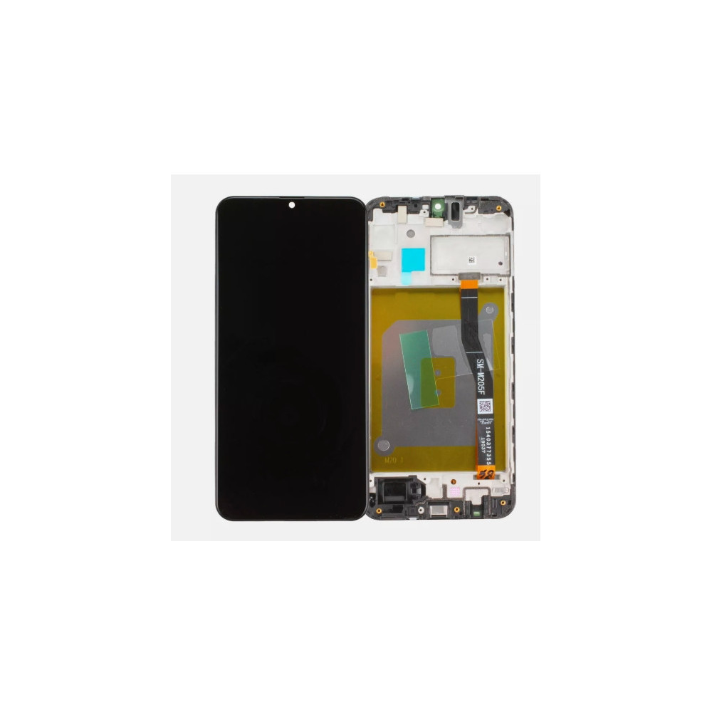 Pantalla completa para Samsung M20 2019(M205) Con Marco Negro (Original)