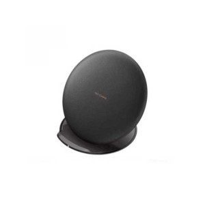 Base de Carga Inalambrico Rapido Con Soporte Estilo Cuero Para Samsung Premium