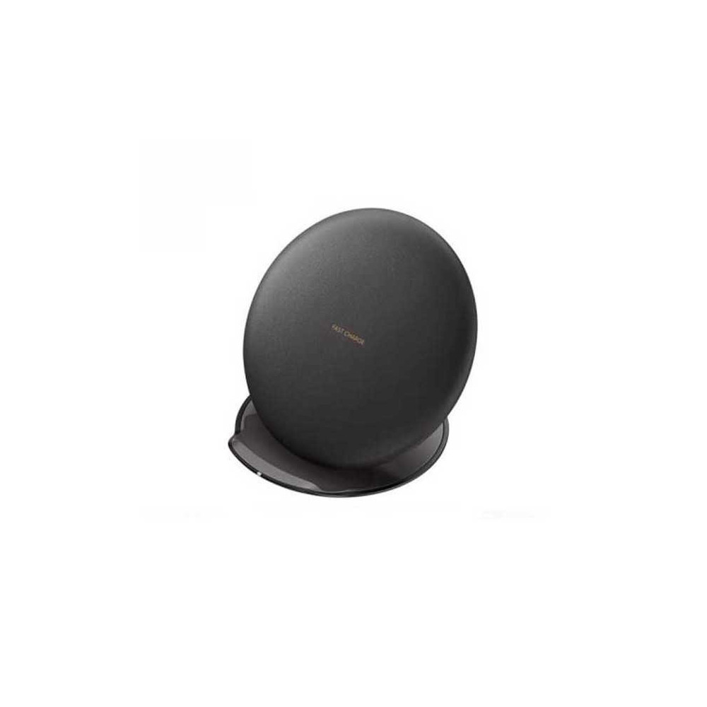 Base de Carga Inalambrico Rapido Con Soporte Estilo Cuero Para Samsung Premium