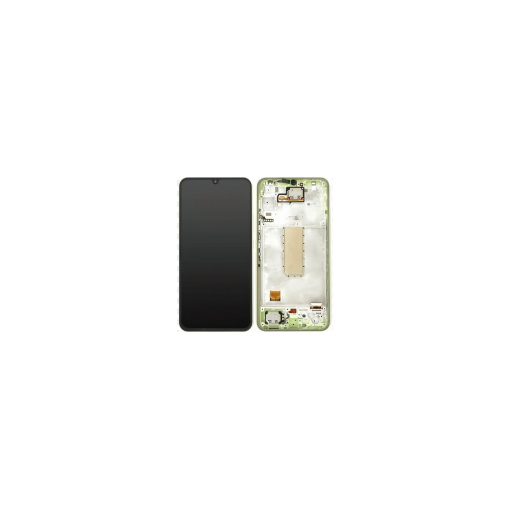Pantalla completa para Samsung A34 5G / A346 Con Marco Verde (Original)
