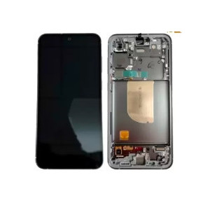 Pantalla completa para Samsung Galaxy S23 (S911B/DS) Con Marco Gris (Original)