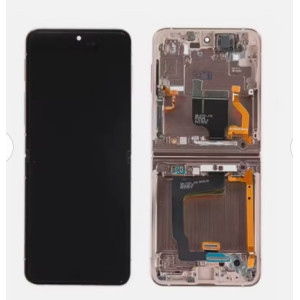 Pantalla completa para Samsung Galaxy Z Flip 4 5G / F721 Interna Oro Rosa (Original)