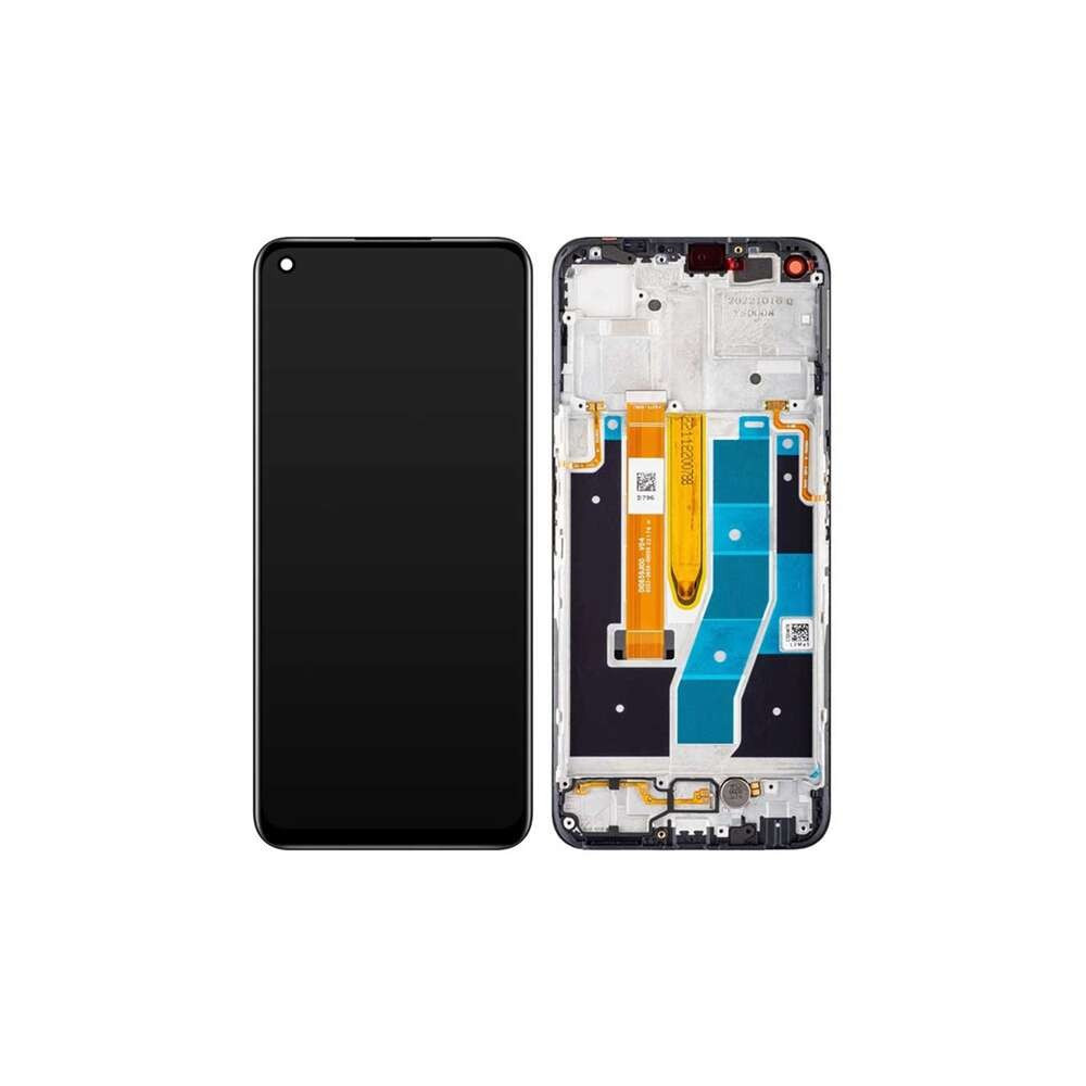 Pantalla completa para Realme 9 PRO (RMX3471, RMX3472) Con Marco Negra (Original)