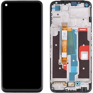 Pantalla completa para Realme 8I/NARZO 50 (RMX3151) Con Marco Negra (Original)