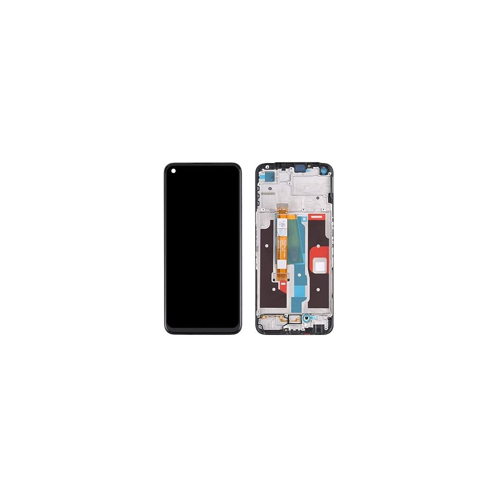 Pantalla completa para Realme 8I/NARZO 50 (RMX3151) Con Marco Negra (Original)