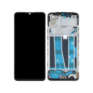 Pantalla completa para OPPO A91 (PCPM00, CPH2001, CPH2021) Con Marco Negra (Original)