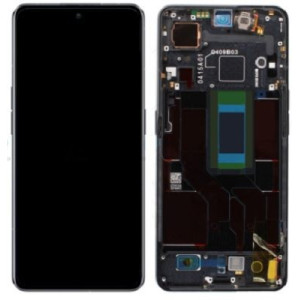 Pantalla completa para OPPO RENO 8 PRO 5G (CPH2357) Con Marco Negra (Original)