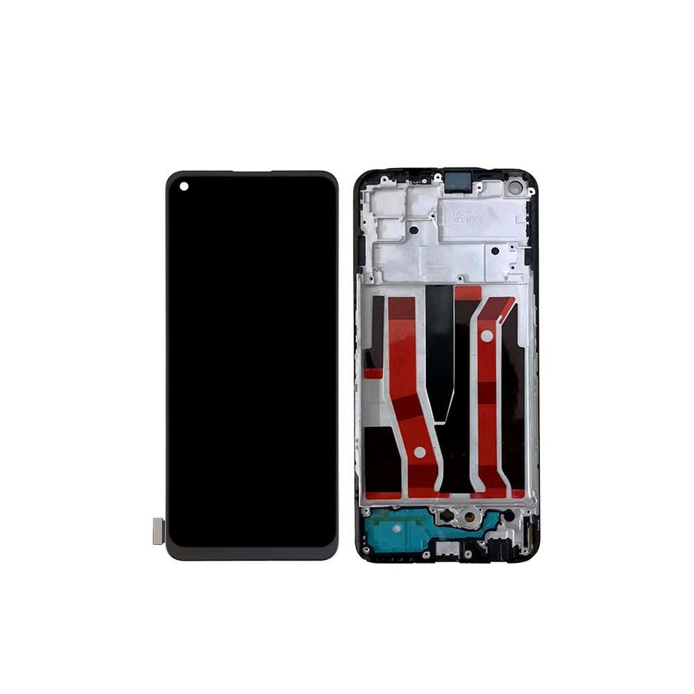 Pantalla completa para OPPO RENO 5 Z 5G (CPH2211) Con Marco Negra (Original)