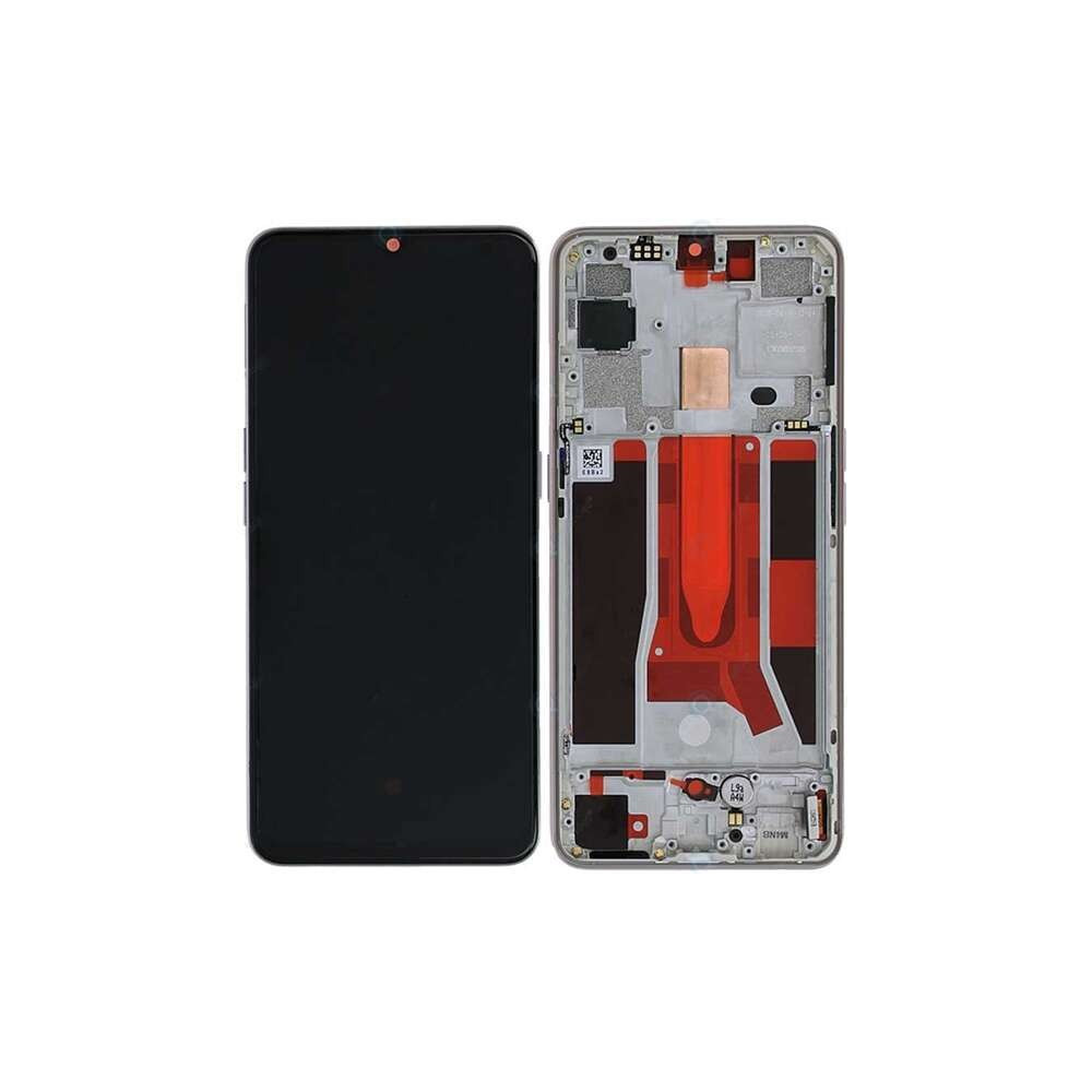 Pantalla completa para OPPO FIND X2 Lite 5G (CPH2005) Con Marco Blanco (Original)