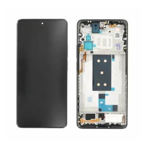 Pantalla completa para Mi Poco F4 5G (22021211RG / 22021211RI) Con Marco Plata (Original)