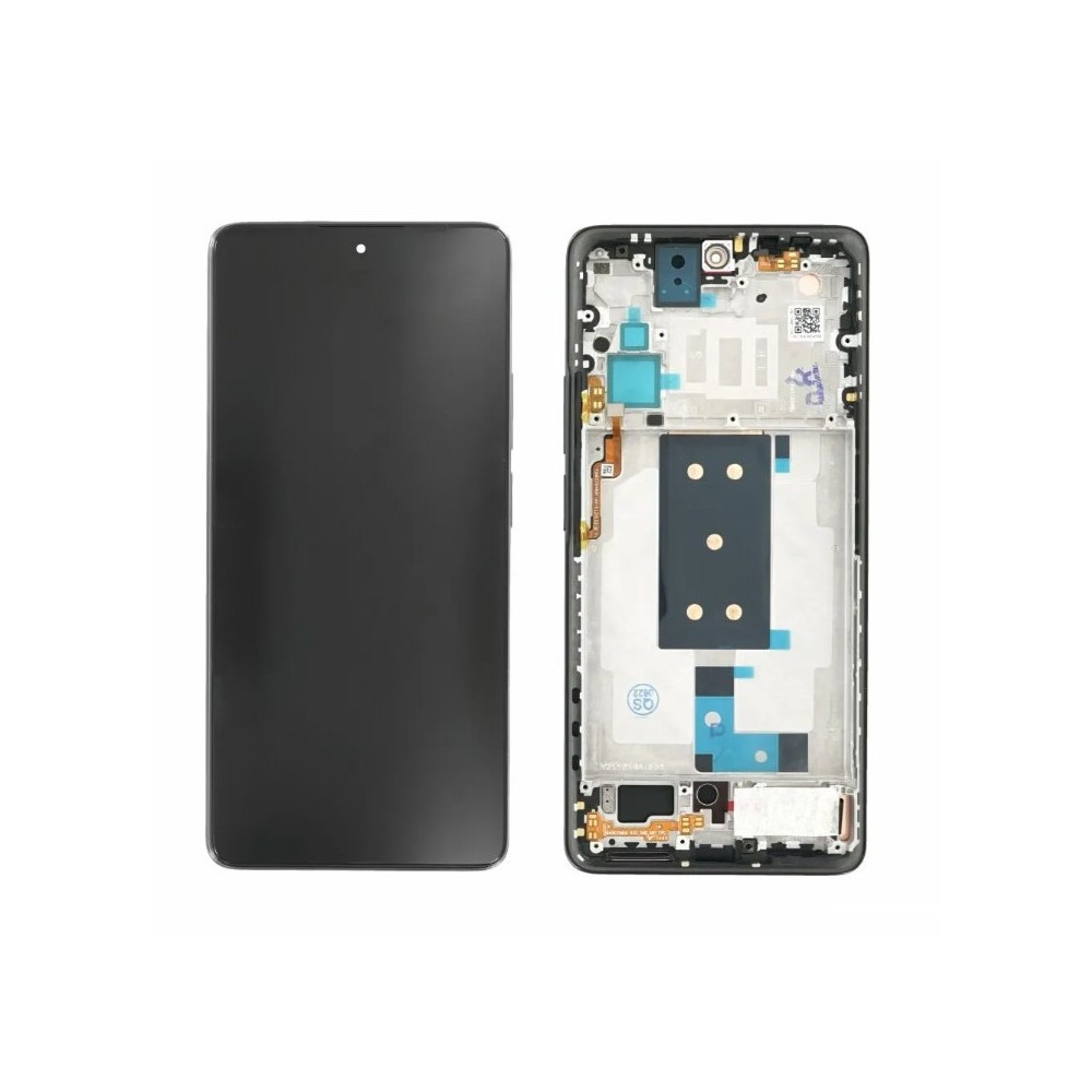 Pantalla completa para Mi Poco F4 5G (22021211RG / 22021211RI) Con Marco Plata (Original)