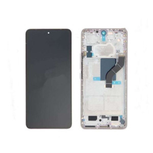 Pantalla completa para Mi Xiaomi 12 Lite 5G (2203129G) Con Marco Morado (Original)