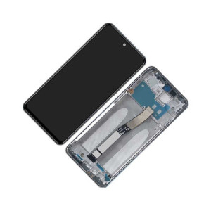 Pantalla Para Mi Redmi Note 9S /Note 9 Pro / Note 9 Pro Max Con Marco Azul (Original Service Pack)