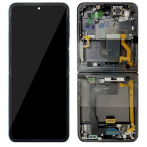 Pantalla completa para Samsung Galaxy Z Flip 4 5G / F721 Interna Oro (Original)
