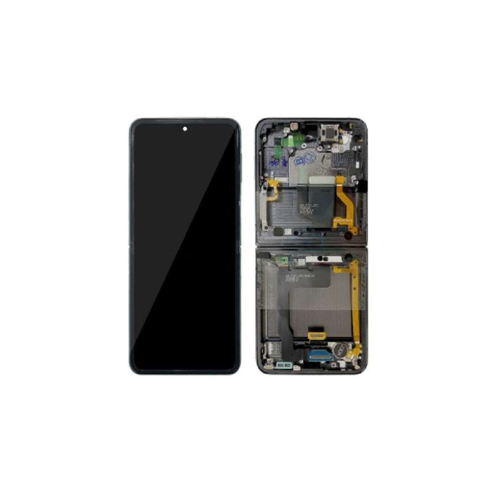 Pantalla completa para Samsung Galaxy Z Flip 4 5G / F721 Interna Negra (Original)