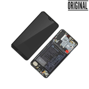 Pantalla Para Huawei P20 Pro (2018) Con Marco Azul OEM