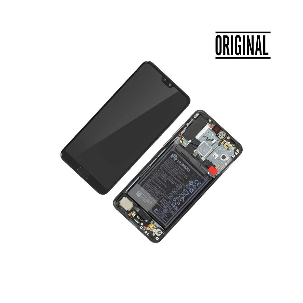 Pantalla Para Huawei P20 Pro (2018) Con Marco Azul OEM