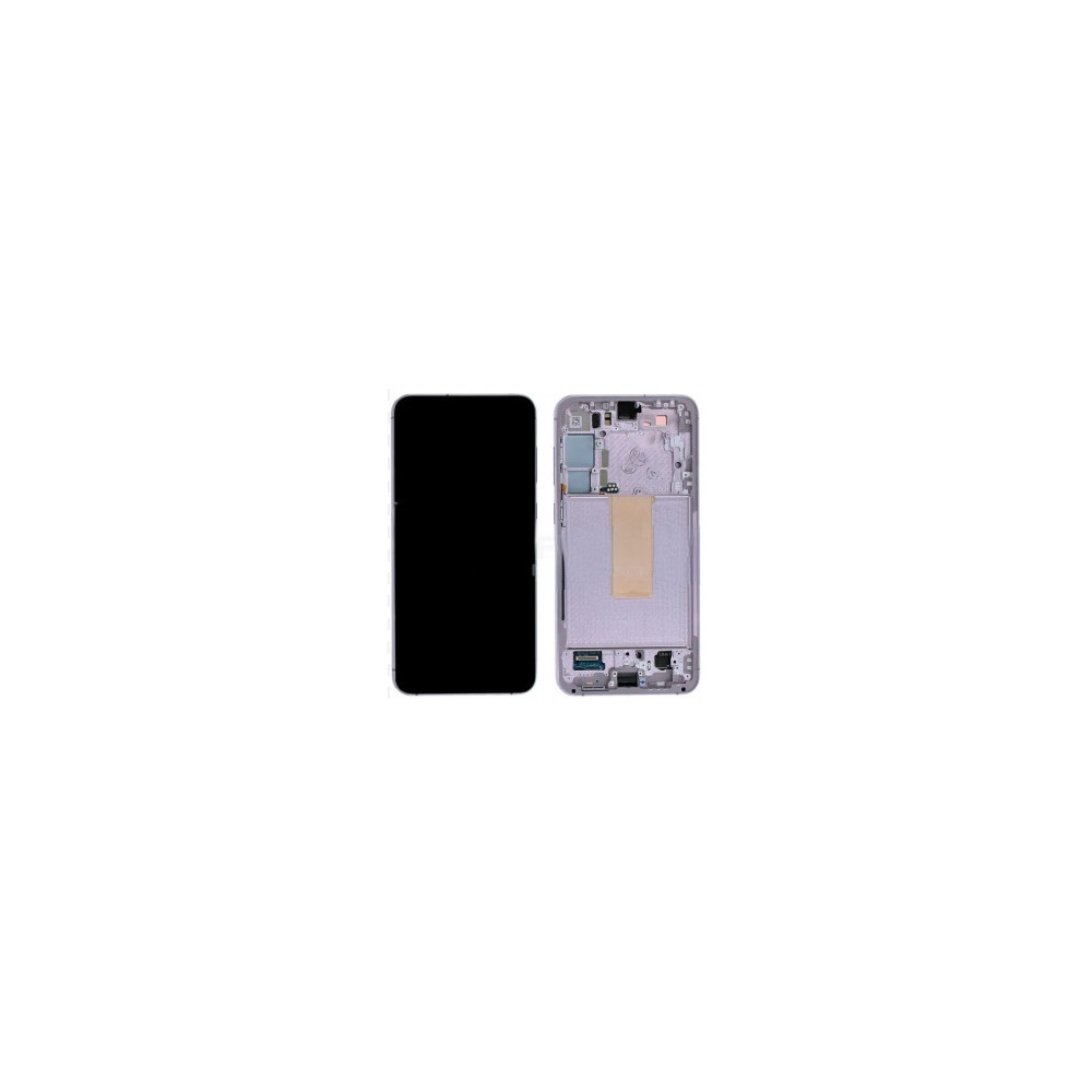 Pantalla completa para Samsung Galaxy S23 (S911B/DS) Con Marco Lavanda (Original)