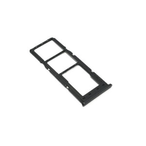 Bandeja SIM/SD para Samsung M12 (M127) Negra